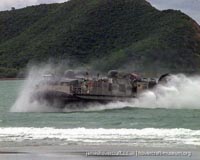 Military Hovercraft - the LCAC with the United States Navy